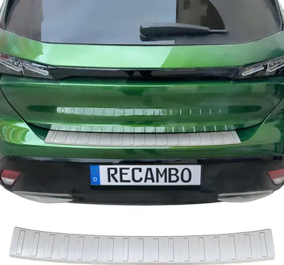 Zdjęcie produktu dla Matowa osłona zderzaka ze stali nierdzewnej odpowiednia dla Peugeot 308 III Hatchback | BJ od 2021&gt