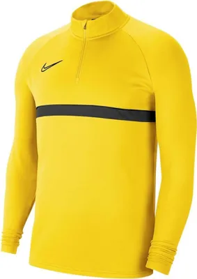 Produktbild von Nike Academy 21 Half Zip Sweatshirt Kinder - gelb 158-170