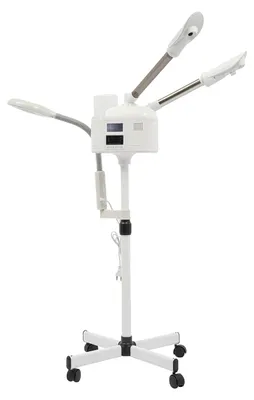Produktbild von Gesichtssauna - Nano Gesichtsdampfer - Warmer & kalter Dampf - Höhenverstellbar - 360° Düsenkopf - Porentiefe Reinigung - 220 V - Elfenbein