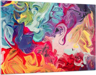 Produktbild von Bilder auf glas - Abstraktion modern - 120x80cm - Glasbilder - Wandbilder - Kunstdruck - zum Aufhängen bereit - Wanddekoration aus Glas - Glas Bilder - Wandbild auf Glas - Einteilig - GAA120x80-3877