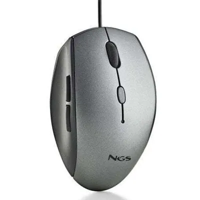Produktbild von Mouse NGS MOTHGRAY Grau 1600 dpi (1 Stück)