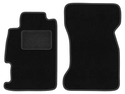 Immagine prodotto di Tappetini anteriori in moquette per Rover 600/ 618 / 620 / 623 1993-1999 (berlina) – 2 pezzi, neri, su misura – Wielganizator LUX