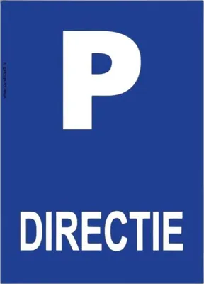 Produktbild von CombiCraft Schild 'Parkeerplaats Directie' 21x30 cm