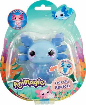 Immagine prodotto di Golia Animagic Let's Glo Axolotl Blu