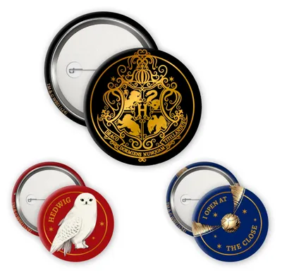 Image de HARRY POTTER - Pack de badges - Poudlard