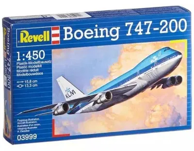 Immagine prodotto di Modello Revell Boeing 747-200 in scala 1:450