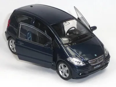 Produktbild von Mercedes Benz A 200 Sammlermodell dunkelblau ca. 10,5 cm