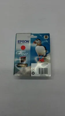 Produktbild von Epson T3247 Red, Standardertrag, Rot, Tinte auf Pigmentbasis, 14 ml, 1 Stück(e), Einzelpackung
