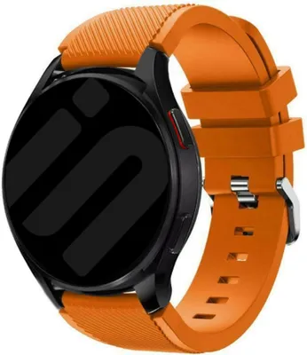 Produktbild von Strap-it Samsung Galaxy Watch 6 Classic 47mm Silikon Armband (Orange)