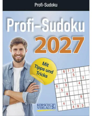 Zdjęcie produktu dla Sudoku Tageskalender 2027 mit täglichen Rätseln zum Aufstellen oder Aufhängen