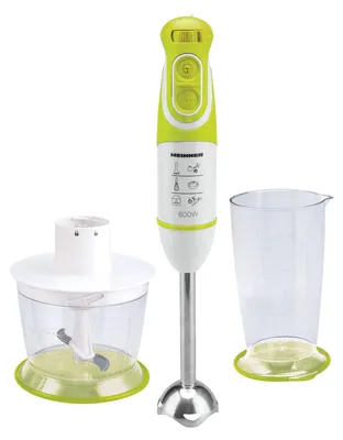 Obrázok produktu pre Heinner HB-600GR, Ponorný mixér, 1 L, 600 W, Zelená, Biela