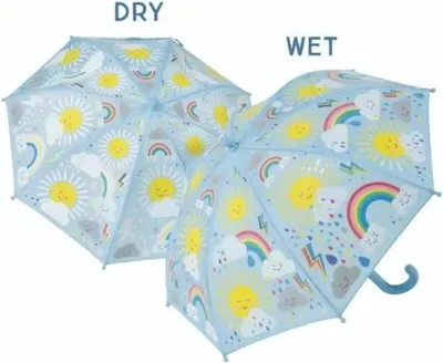 Zdjęcie produktu dla Zmieniający kolor parasol słońce i chmury (parasole)