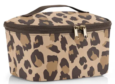 Zdjęcie produktu dla Reisenthel coolerbag S, Torba termiczna, 2,5 l, Czarny, Brązowy, Folia aluminiowa, 225 mm, 185 mm
