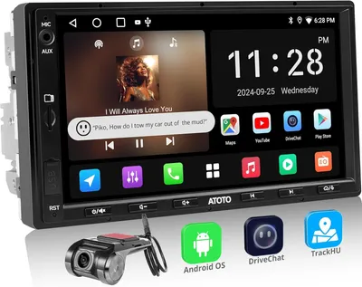 Obrázek produktu pro Android autorádio 2 DIN – Multimediální autorádio – Autorádio – Navigační systém – Rádio s dotykovým displejem