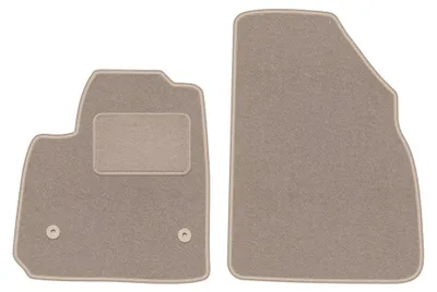 Immagine prodotto di Tappetini anteriori in moquette per Cadilac XT5 2015- – 2 pezzi, beige, su misura – Wielganizator LUX