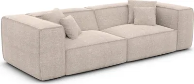 Produktbild von Strukturstoff 3-Sitzer Couch Arelia Beige
