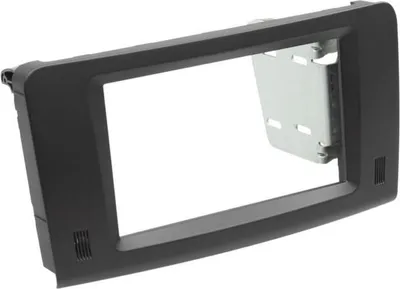 Image de Adaptateur de façade 2-DIN pour Mercedes M-class (W164) 2005 - 2011 noir