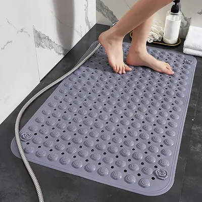 Productafbeelding van Solidchoice - Antislip Douchematt 80 x 50 cm met Afvoergaten