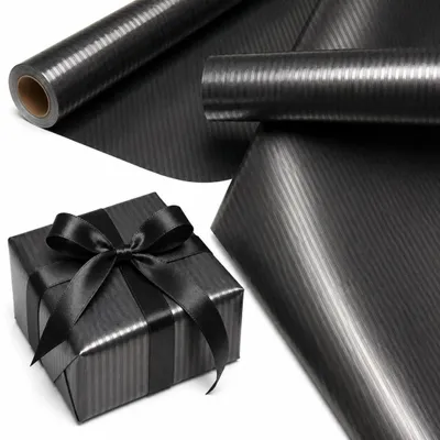 Obrázek produktu pro Dekorativní černý papír, páska, X-Strong, 57 cm x 25 m - PaperHit
