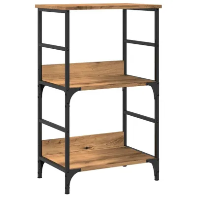 Obrázek produktu pro Knihovna dub artisan 50 x 33 x 82 cm kompozitní dřevo