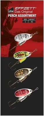 Zdjęcie produktu dla DAM Effzett Spinner Assortment Okoń 4 g Błystka