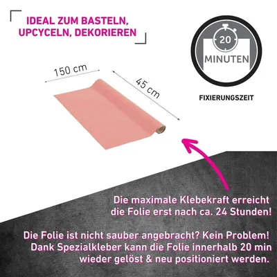 Produktbild von Klebefolie Marshmallow - 45x150cm