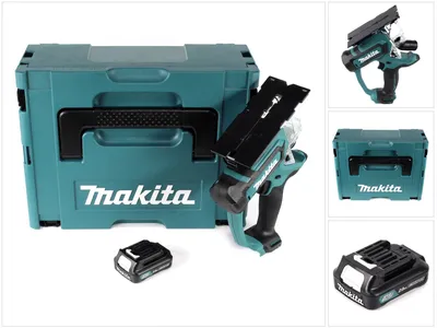 Produktbild von Makita SD 100 DA1J 10,8 V Akku Gipskartonsäge Trockenbausäge im Makpac + 1 x 2,0 Ah Akku - ohne Ladegerät