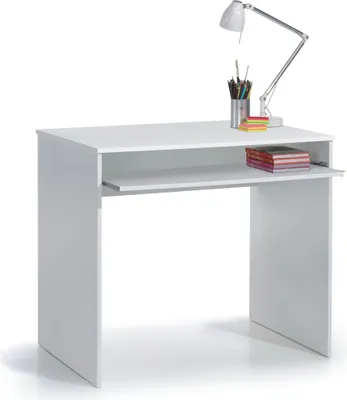 Produktbild von Kinderschreibtisch >iJoy< in Artik-Weiß - 90x79x54 (BxHxT)
