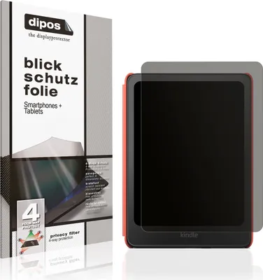Produktbild von Blickschutzfolie für Amazon Kindle Colorsoft Kids matt Schutzfolie Folie Display Schutz dipos