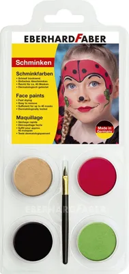 Productafbeelding van Eberhard Faber 579016 Make-up set "Marienkever" - 4 kleuren