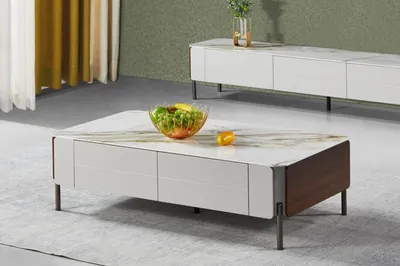 Produktbild von Couchtisch Tisch Möbel Luxus Beistelltisch Holz Modern Wohnzimmer Design