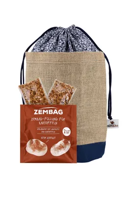 Produktbild von Blau geblümt Zembag für 5 kg Kartoffeln