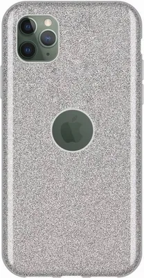 Obrázek produktu pro Třpytivé pouzdro pro iPhone 11 - Stříbrná - Typ 2 KP16096