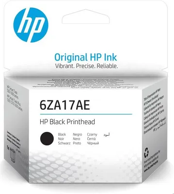 Produktbild von Druckkopf , HP 6ZA17AE , Schwarz , Smart Tank Kompatibel , Tintenstrahl Wireless