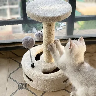 Produktbild von 360Home Drehbares Katzenklettergerüst kratzbaum Grau