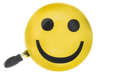 Produktbild von Ding Dong Fahrradklingel Smiley Ø 80mm Fahrradglocke Fahrrad Klingel Glocke XXL