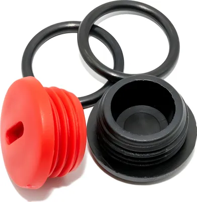 Immagine prodotto di Set: 2 viti Copertura del cambio in nero e rosso con O-ring