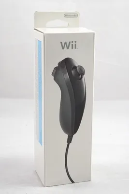 Produktbild von Originální ovladač Nintendo Wii Nunchuk / Remote Control Black v