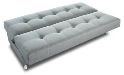 Produktbild von Schlafsofa Bella mit Schlaffunktion - 3 Sitzer Sofa, Couch mit Bettkasten, Bettsofa, Schlafsofa, Polstersofa (Dunkelgrau (Inari 94))
