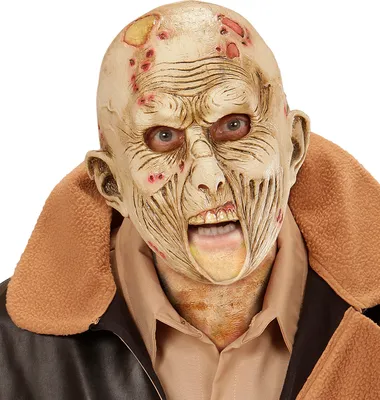 Produktbild von 3/4 Maske Zombie Mit Offenem Mund