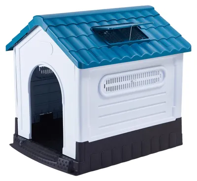 Image de Abri pour chien avec toit coulissant pour faciliter l'accès