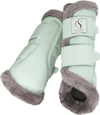 Immagine prodotto di Eskadron Ghette a rete Fauxfur Classic Sport FS 2024 Verde polvere L