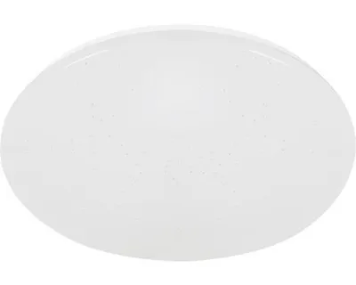 Zdjęcie produktu dla Lampa sufitowa LED TELEFUNKEN PETSCHORA, dekor gwiazdy, czujnik ruchu, czujnik zmierzchu, zasięg 8 m, biała, 38 x 7 cm