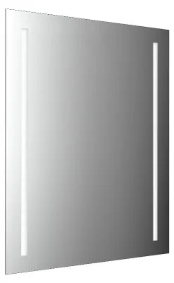 Immagine prodotto di emco MI 120 Miroirs lumineux LED avec 2 découpes horizontales, hauteur 800mm, 449812001, 449812001