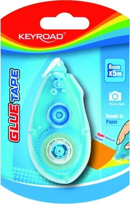 Obrázok produktu pre Lepidlo v páske KEYROAD 8 mm x 5 m, v blistri