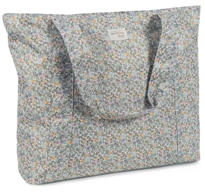 Image de Sac de plage Summer - 52 x 37 cm - Blanc | by Walking Mum