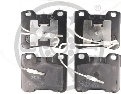 Produktbild von OPTIMAL Bremsbeläge Satz Vorne Bremsklötze passend für PEUGEOT 106 II Schrägheck (1A, 1C) BP-09490