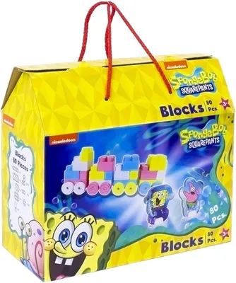 Image de Jonotoys Bob l'éponge, 80 pièces
