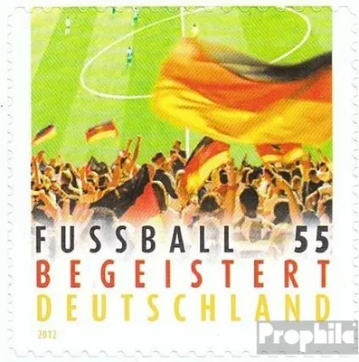 Produktbild von Briefmarken BRD (BR.Deutschland) 2012 Mi 2936 (kompl.Ausg.) selbstklebende Ausgabe postfrisch Fußball begeistert Deutschland