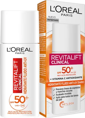 Obrázok produktu pre L'Oréal REVITALIFT CLINICAL hydratačný fluid proti UV SPF50 50 ml